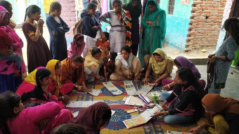 HAI Members Helping Pak Hindu Refugee Camp In India