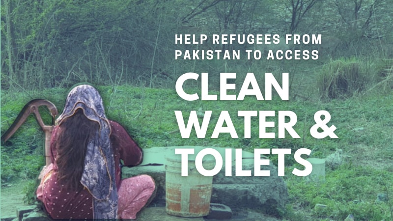 Support Refugees With Clean Drinking Water and Toilets